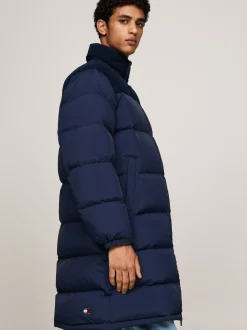 Kurtki & Płaszcze*Tommy Hilfiger Puchowy Płaszcz Typu Alaska DARK NIGHT NAVY
