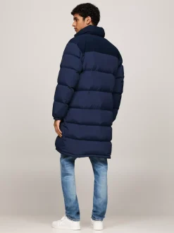 Kurtki & Płaszcze*Tommy Hilfiger Puchowy Płaszcz Typu Alaska DARK NIGHT NAVY
