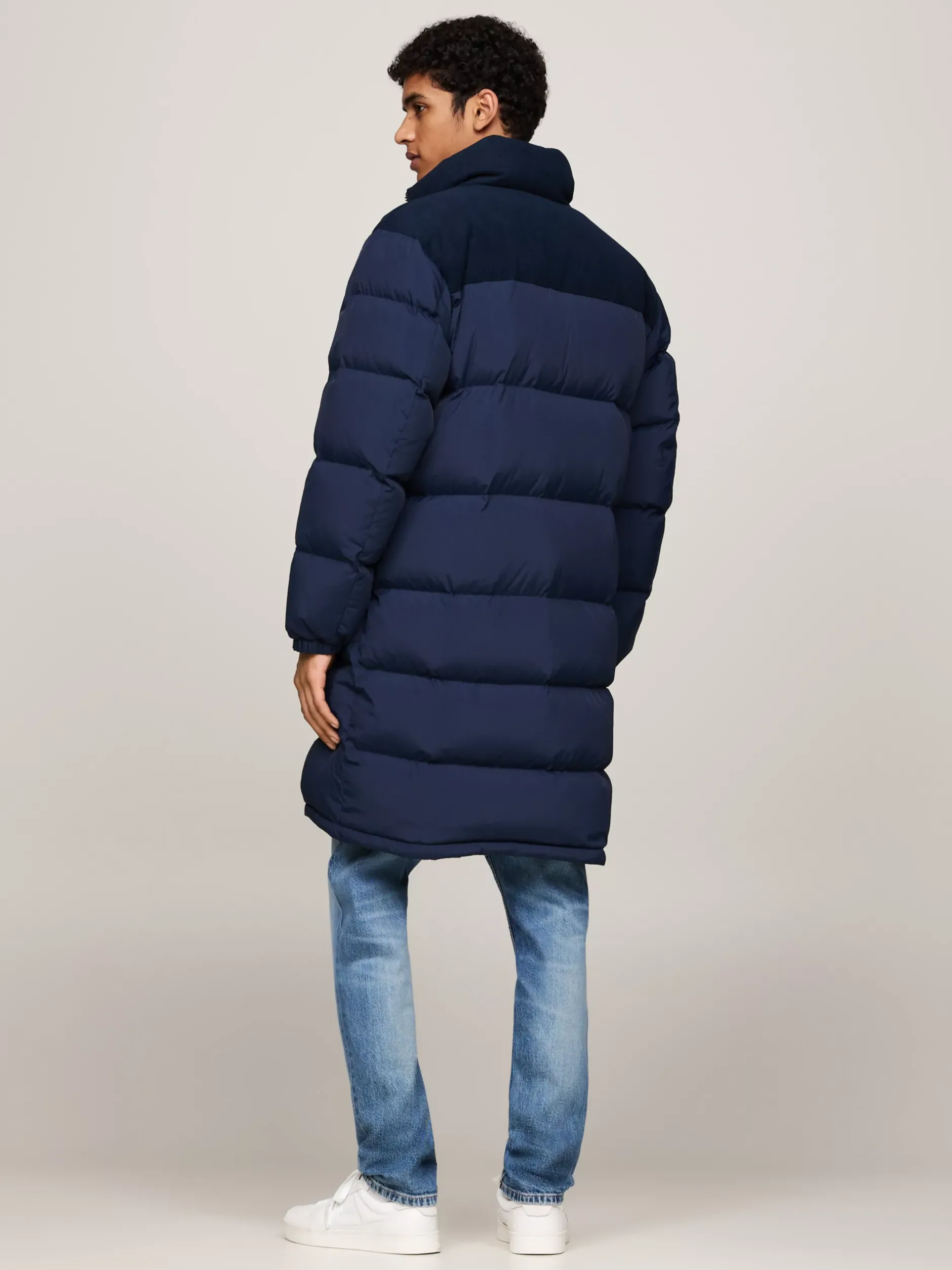 Kurtki & Płaszcze*Tommy Hilfiger Puchowy Płaszcz Typu Alaska DARK NIGHT NAVY