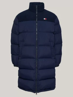 Kurtki & Płaszcze*Tommy Hilfiger Puchowy Płaszcz Typu Alaska DARK NIGHT NAVY