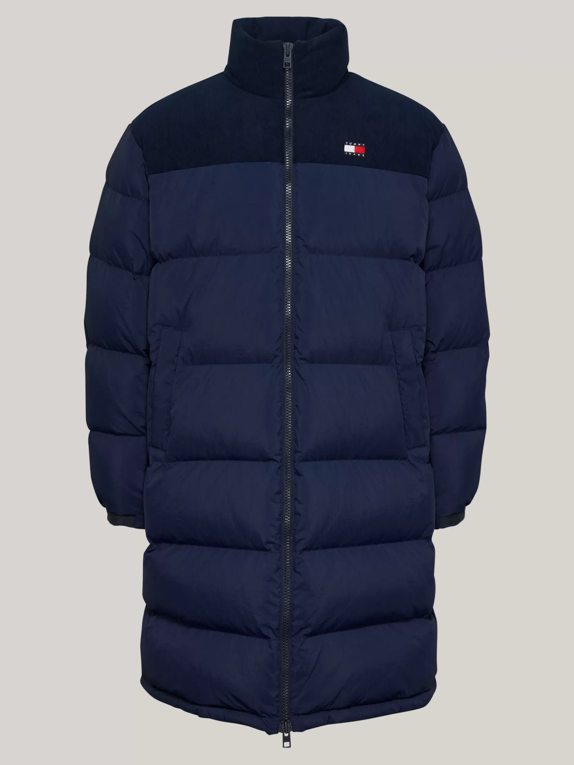 Kurtki & Płaszcze*Tommy Hilfiger Puchowy Płaszcz Typu Alaska DARK NIGHT NAVY