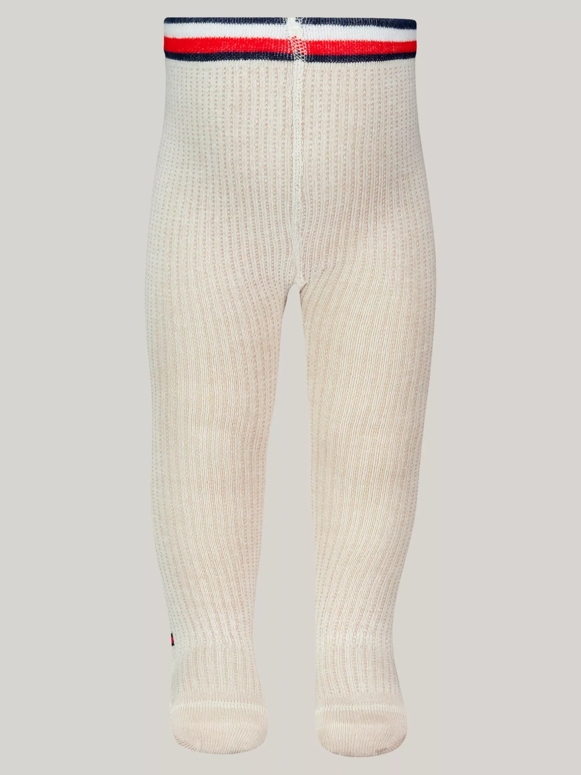 Bielizna & Skarpetki|Underwear & Socks*Tommy Hilfiger Rajstopy Z Sygnowaną Tasiemką SAND SHELL BEIGE