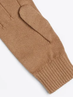 Rękawiczki|Czapki I Szaliki*Tommy Hilfiger Rękawiczki Essential Z Dodatkiem Kaszmiru CAMEL