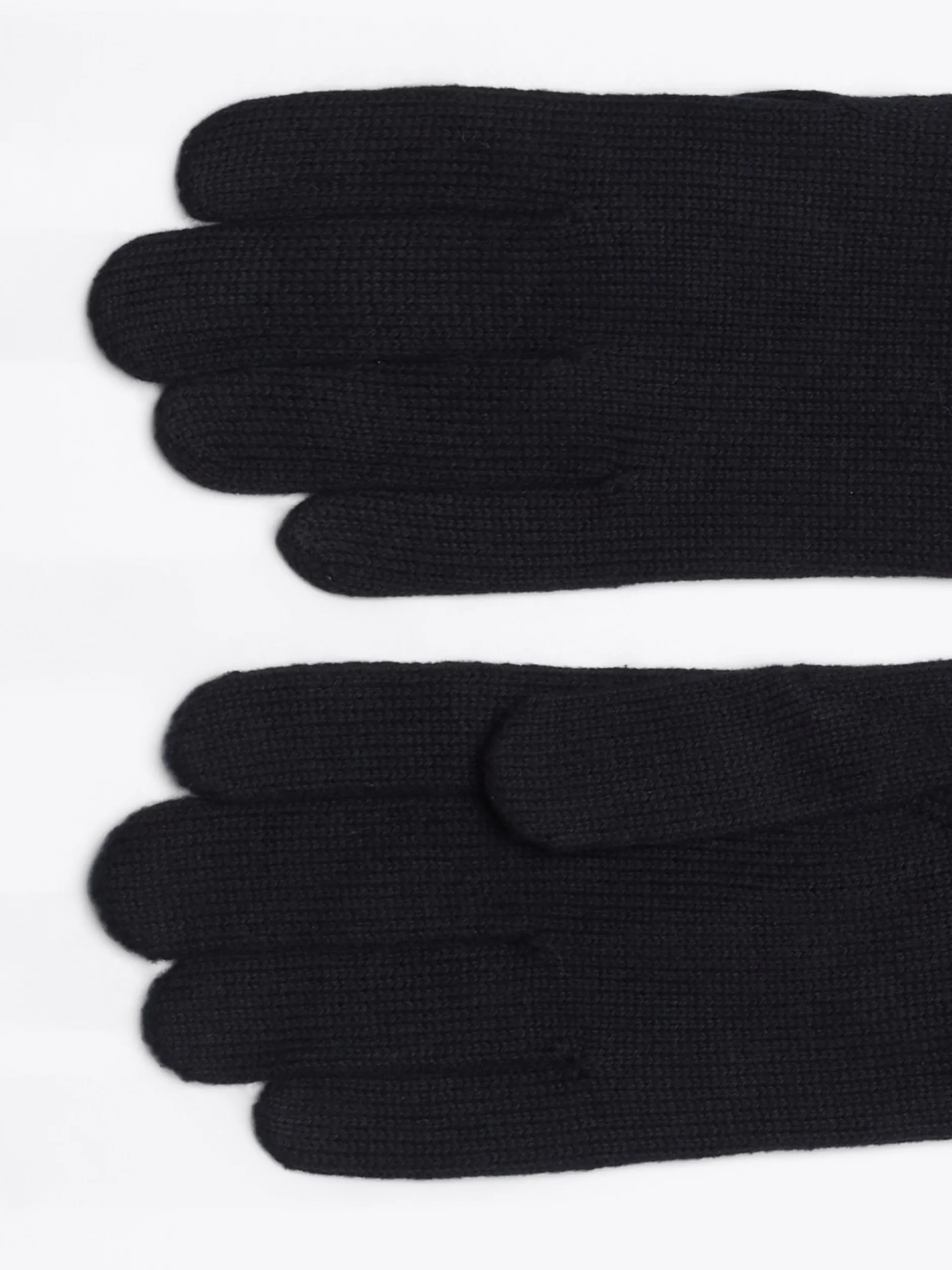 Rękawiczki|Czapki I Szaliki*Tommy Hilfiger Rękawiczki Essential Z Dodatkiem Kaszmiru BLACK