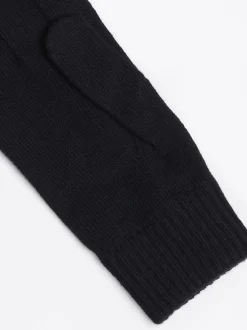 Rękawiczki|Czapki I Szaliki*Tommy Hilfiger Rękawiczki Essential Z Dodatkiem Kaszmiru BLACK