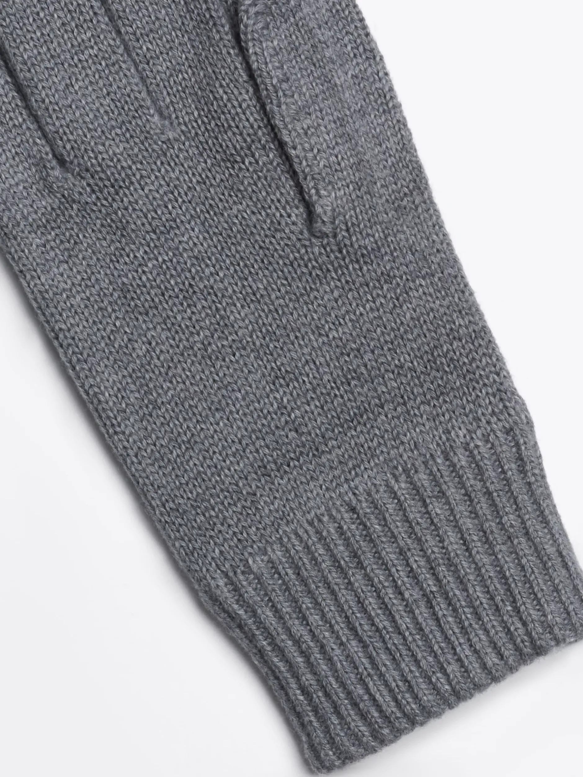 Czapki I Szaliki*Tommy Hilfiger Rękawiczki Z Haftem Z Logo Hilfiger MID GREY HEATHER
