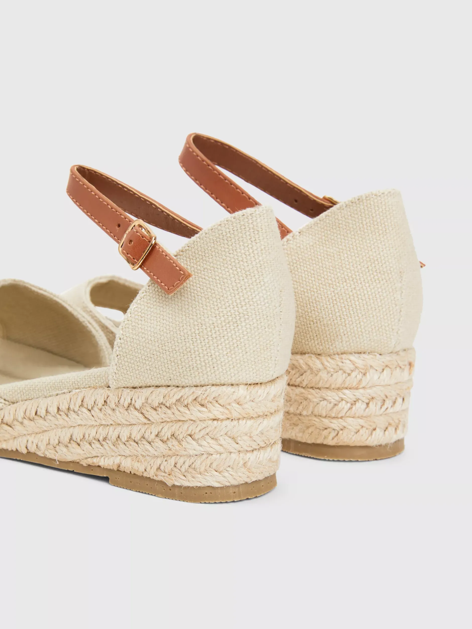 Obuwie I Akcesoria*Tommy Hilfiger Sandały Na Koturnach BEIGE