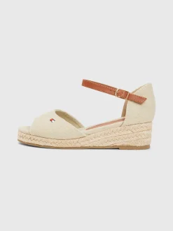 Obuwie I Akcesoria*Tommy Hilfiger Sandały Na Koturnach BEIGE