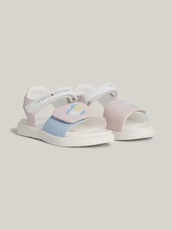 Obuwie I Akcesoria*Tommy Hilfiger Sandały Z Blokami Kolorów I Nadrukiem Flagi MULTICOLOR