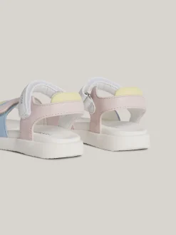 Obuwie I Akcesoria*Tommy Hilfiger Sandały Z Blokami Kolorów I Nadrukiem Flagi MULTICOLOR