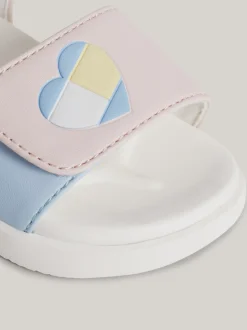 Obuwie I Akcesoria*Tommy Hilfiger Sandały Z Blokami Kolorów I Nadrukiem Flagi MULTICOLOR