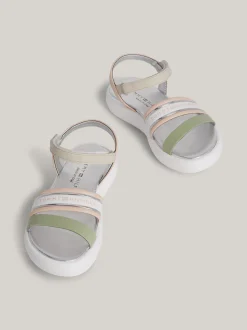 Obuwie I Akcesoria*Tommy Hilfiger Sandały Z Pasków Na Grubej Podeszwie MULTICOLOR
