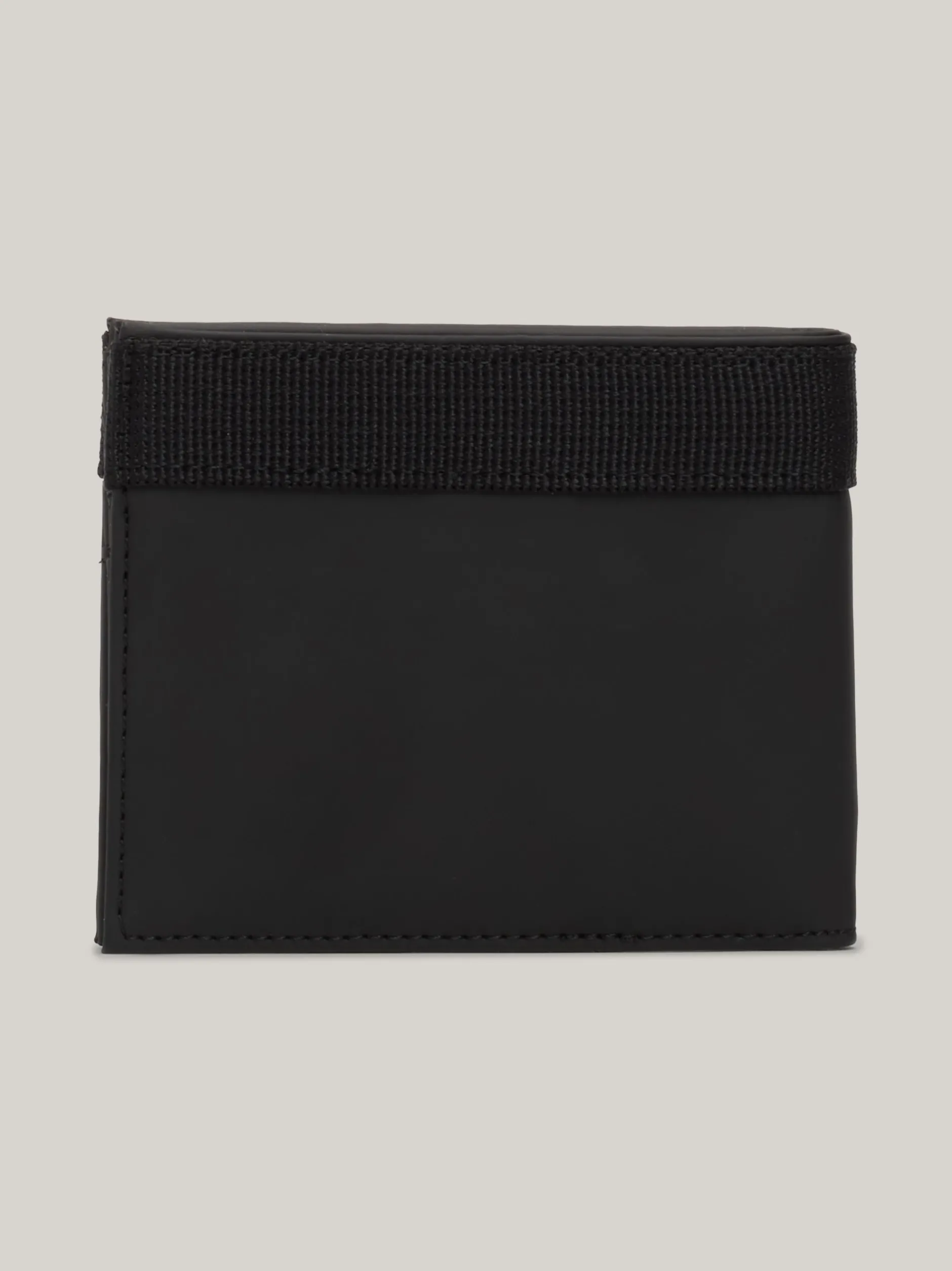 Portfele & Breloczki Do Kluczy*Tommy Hilfiger Składany Portfel Na Karty Z Logo Essential BLACK