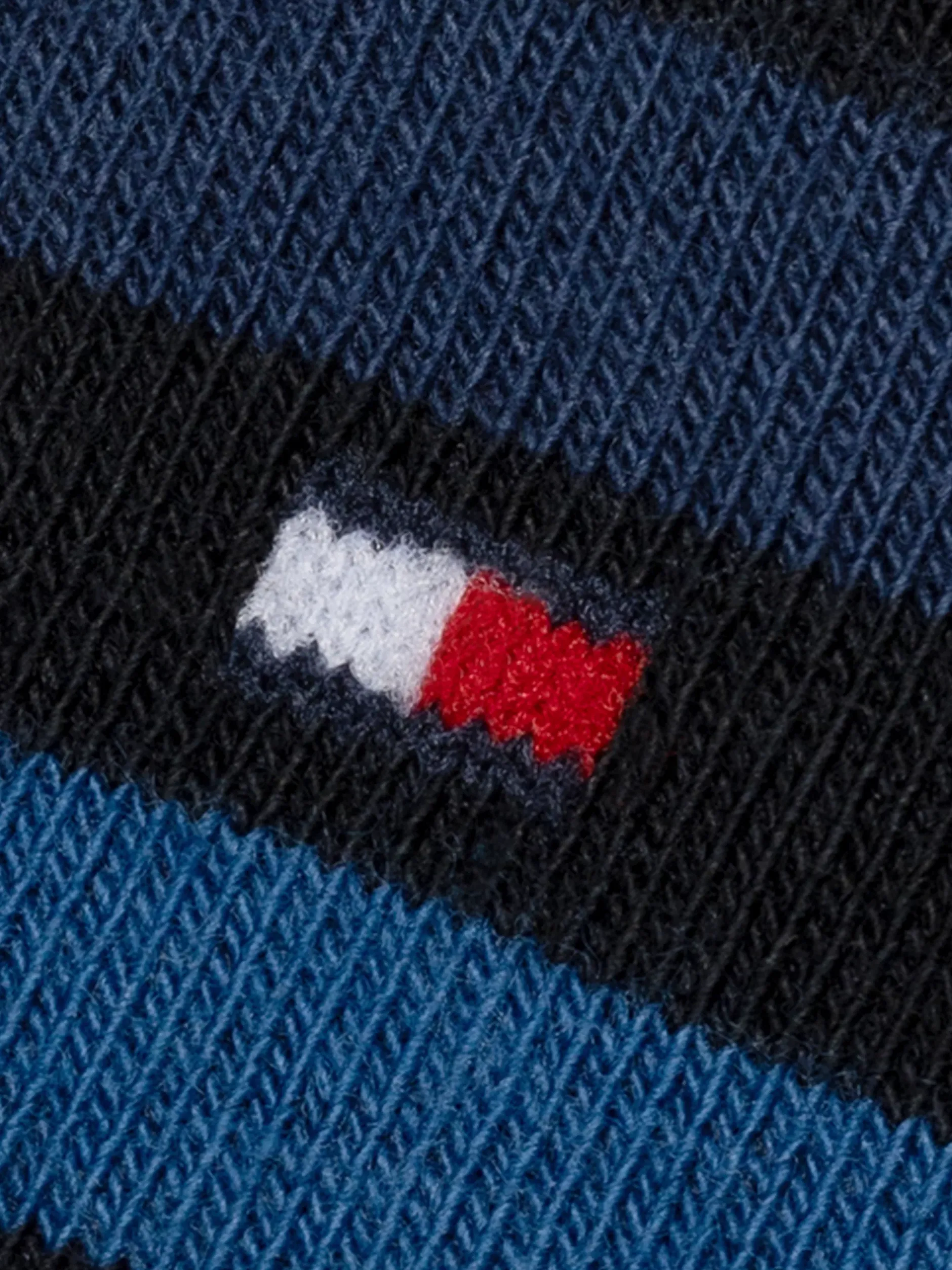 Skarpetki*Tommy Hilfiger Skarpetki W Paski, Zestaw 2 Par DARK NAVY