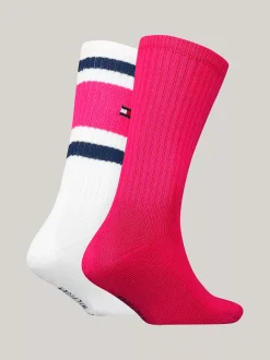 Bielizna & Skarpetki|Underwear & Socks*Tommy Hilfiger Skarpetki Z Blokami Kolorów, Zestaw 2 Par RED.