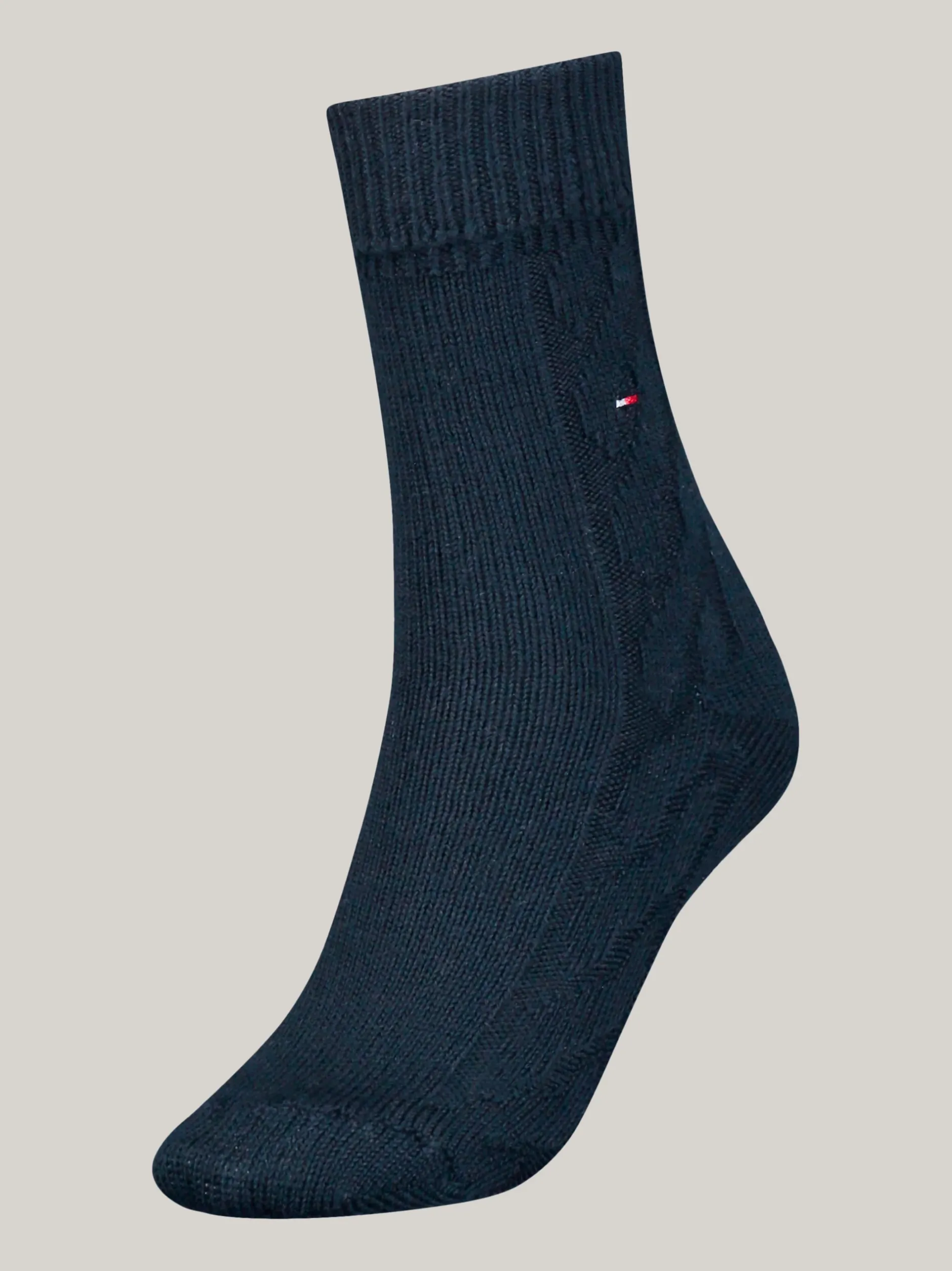 Skarpetki & Rajstopy*Tommy Hilfiger Skarpetki Ze Splotem Warkoczowym NAVY