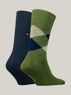 Skarpetki*Tommy Hilfiger Skarpety W Kratkę ARMY GREEN