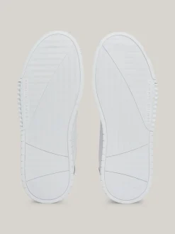 White Trainers|Sneakersy*Tommy Hilfiger Skórzane Buty Sportowe WHITE