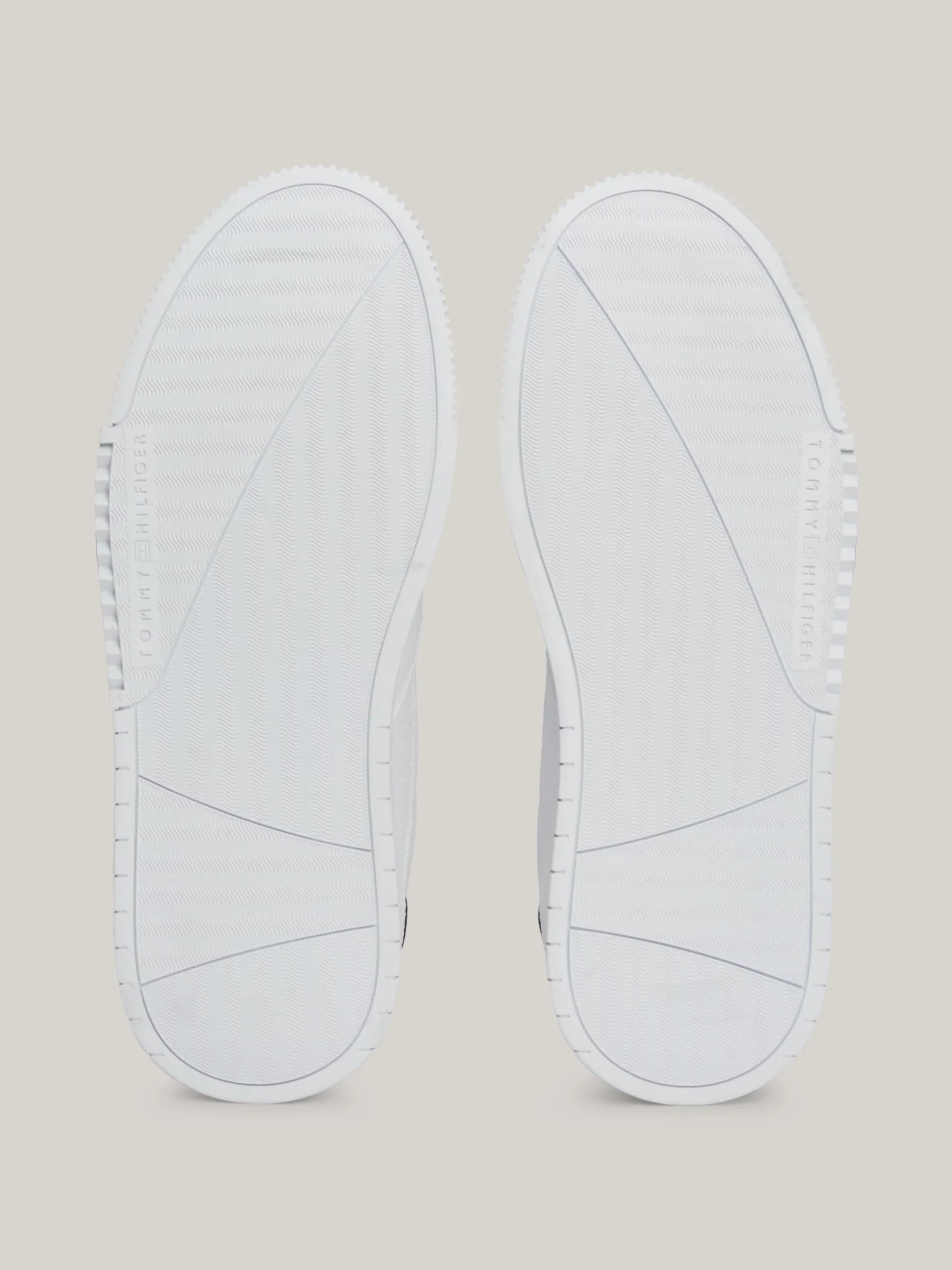 White Trainers|Sneakersy*Tommy Hilfiger Skórzane Buty Sportowe WHITE