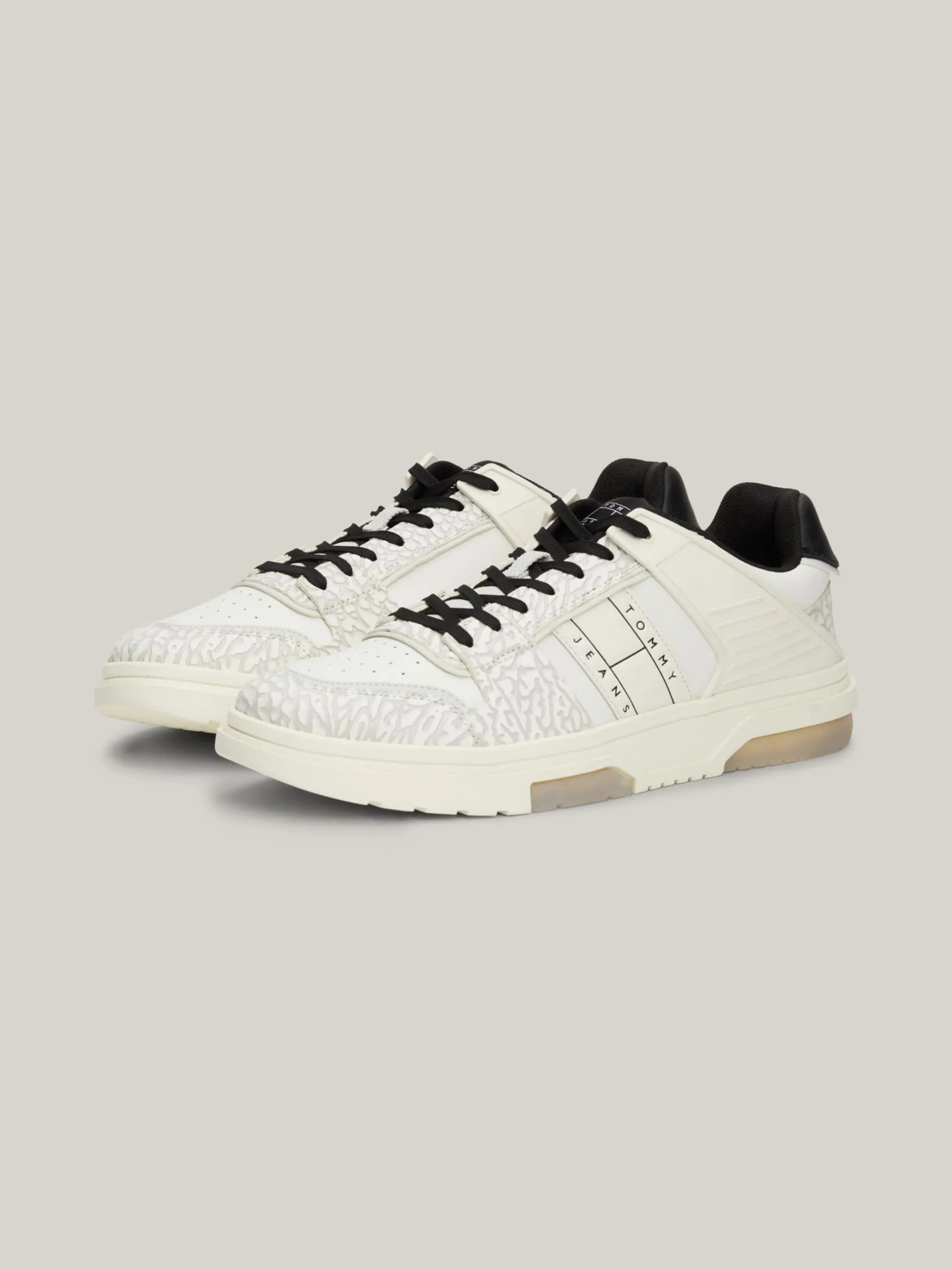 White Trainers|Sneakersy*Tommy Hilfiger Skórzane Buty Sportowe Brooklyn IVORY