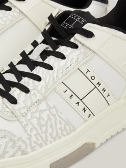 White Trainers|Sneakersy*Tommy Hilfiger Skórzane Buty Sportowe Brooklyn IVORY