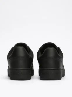 Sneakersy*Tommy Hilfiger Skórzane Buty Sportowe Do Koszykówki BLACK