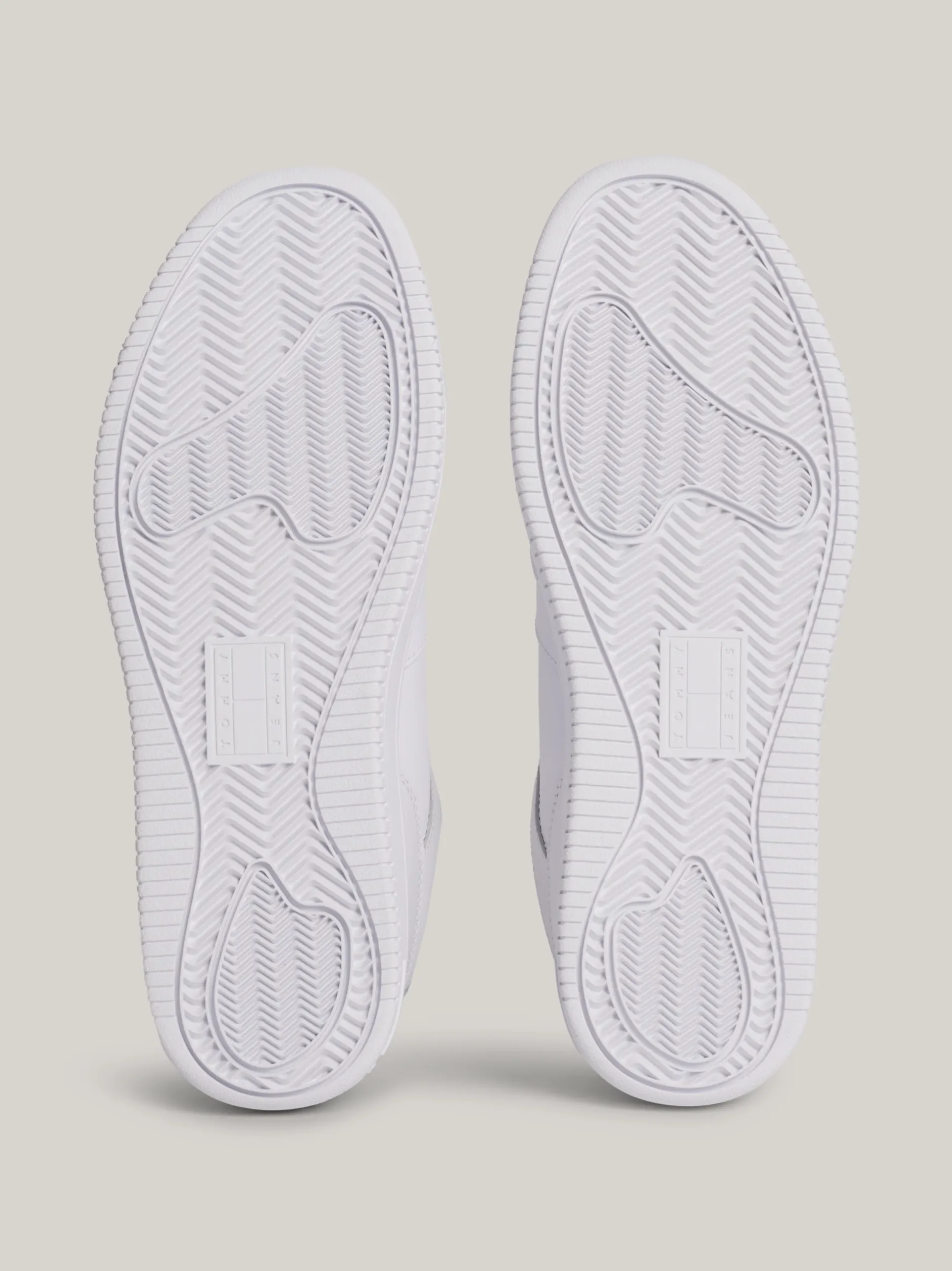 White Trainers|Sneakersy*Tommy Hilfiger Skórzane Buty Sportowe Do Koszykówki WHITE