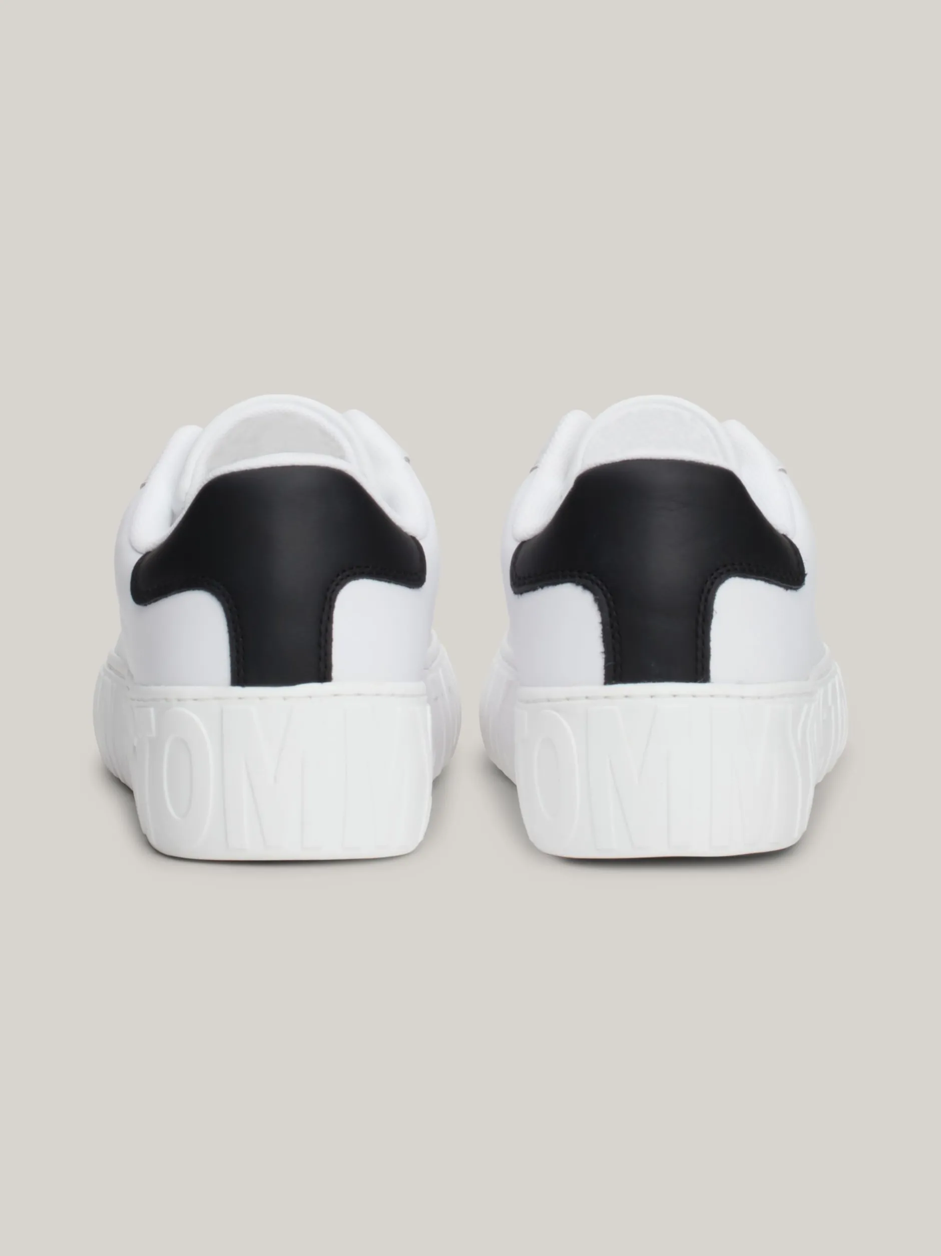 White Trainers|Sneakersy*Tommy Hilfiger Skórzane Buty Sportowe Essential WHITE
