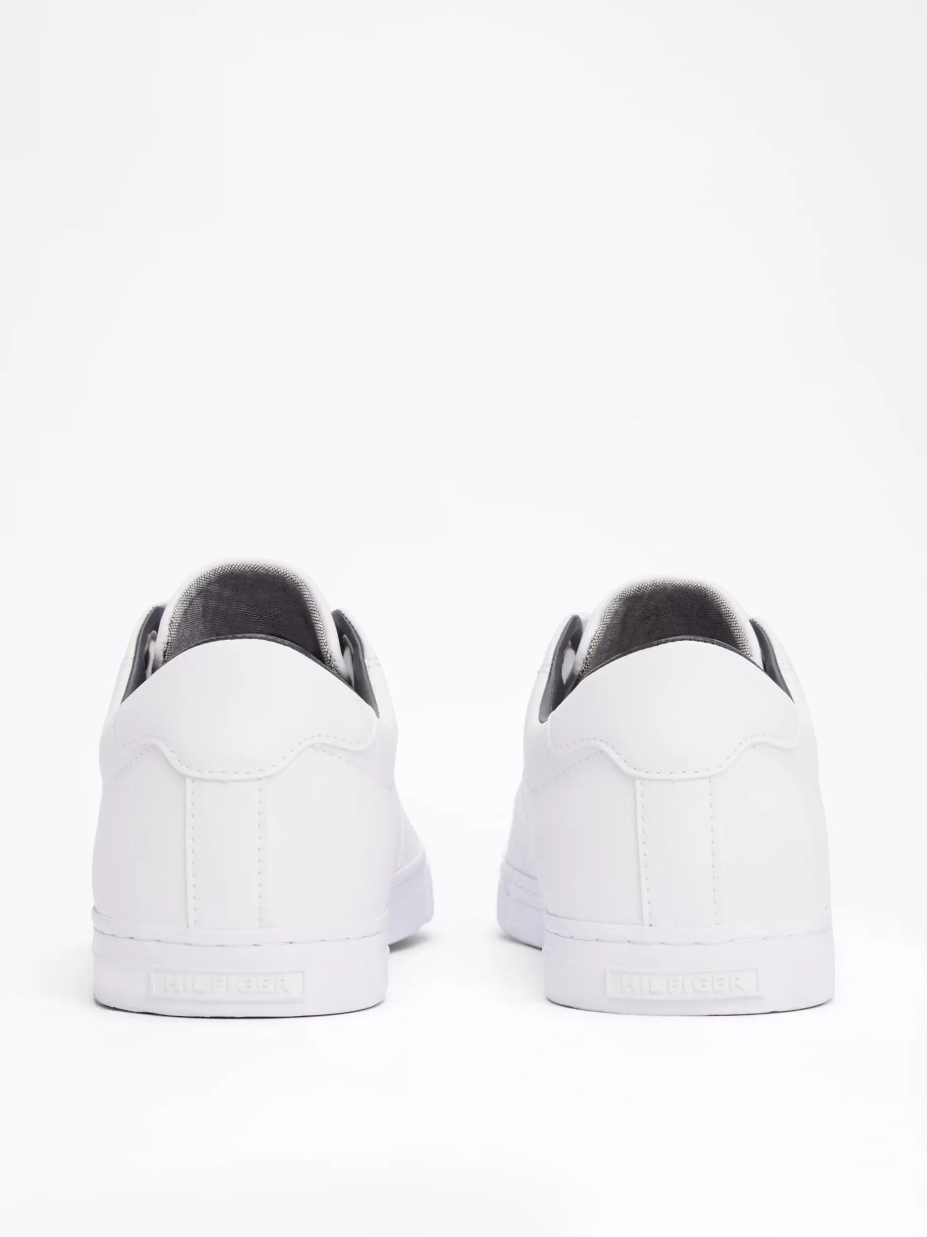 White Trainers|Sneakersy*Tommy Hilfiger Skórzane Buty Sportowe Essential WHITE