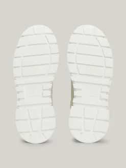 Sneakersy*Tommy Hilfiger Skórzane Buty Sportowe Na Platformie NEWSPRINT