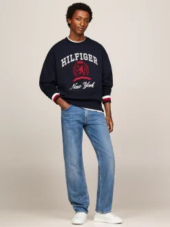 White Trainers|Sneakersy*Tommy Hilfiger Skórzane Buty Sportowe Na Grubej Podeszwie ECRU