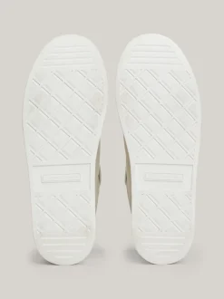 Sneakersy*Tommy Hilfiger Skórzane Buty Sportowe Na Platformie NEWSPRINT