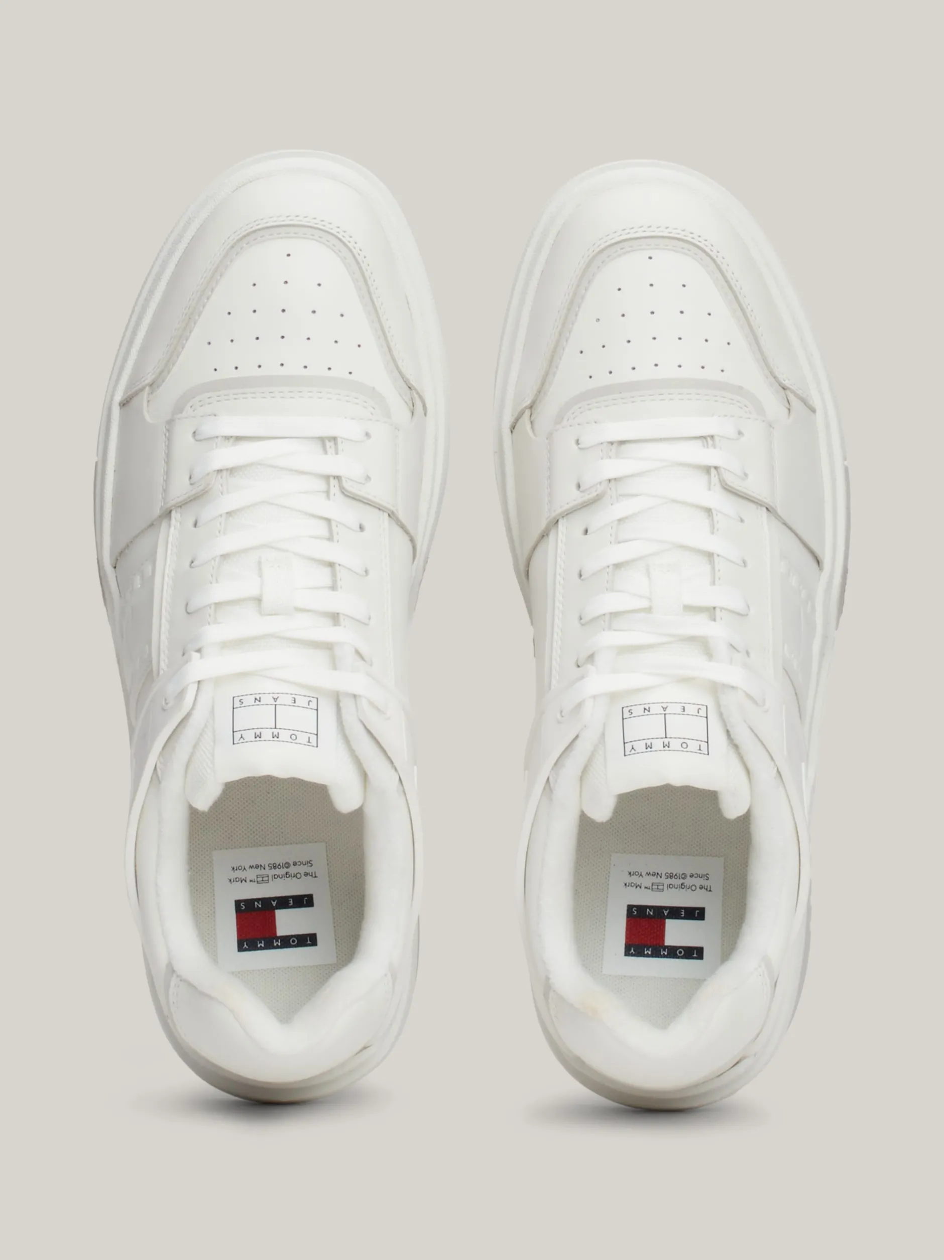 White Trainers|Sneakersy*Tommy Hilfiger Skórzane Buty Sportowe The Brooklyn ECRU