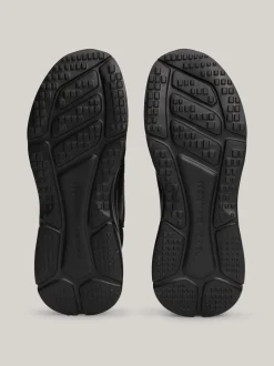 Sneakersy*Tommy Hilfiger Skórzane Buty Sportowe Typu Runner BLACK