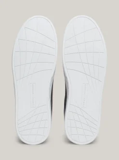 Sneakersy*Tommy Hilfiger Skórzane Buty Sportowe Z Sygnowaną Taśmą DESERT SKY