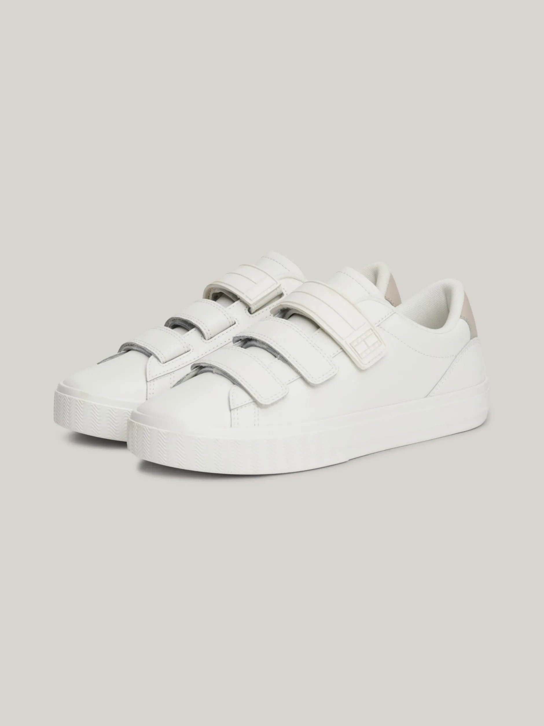 Sneakersy*Tommy Hilfiger Skórzane Buty Sportowe Z Zapięciem Na Rzepy DRIFTY DUNES