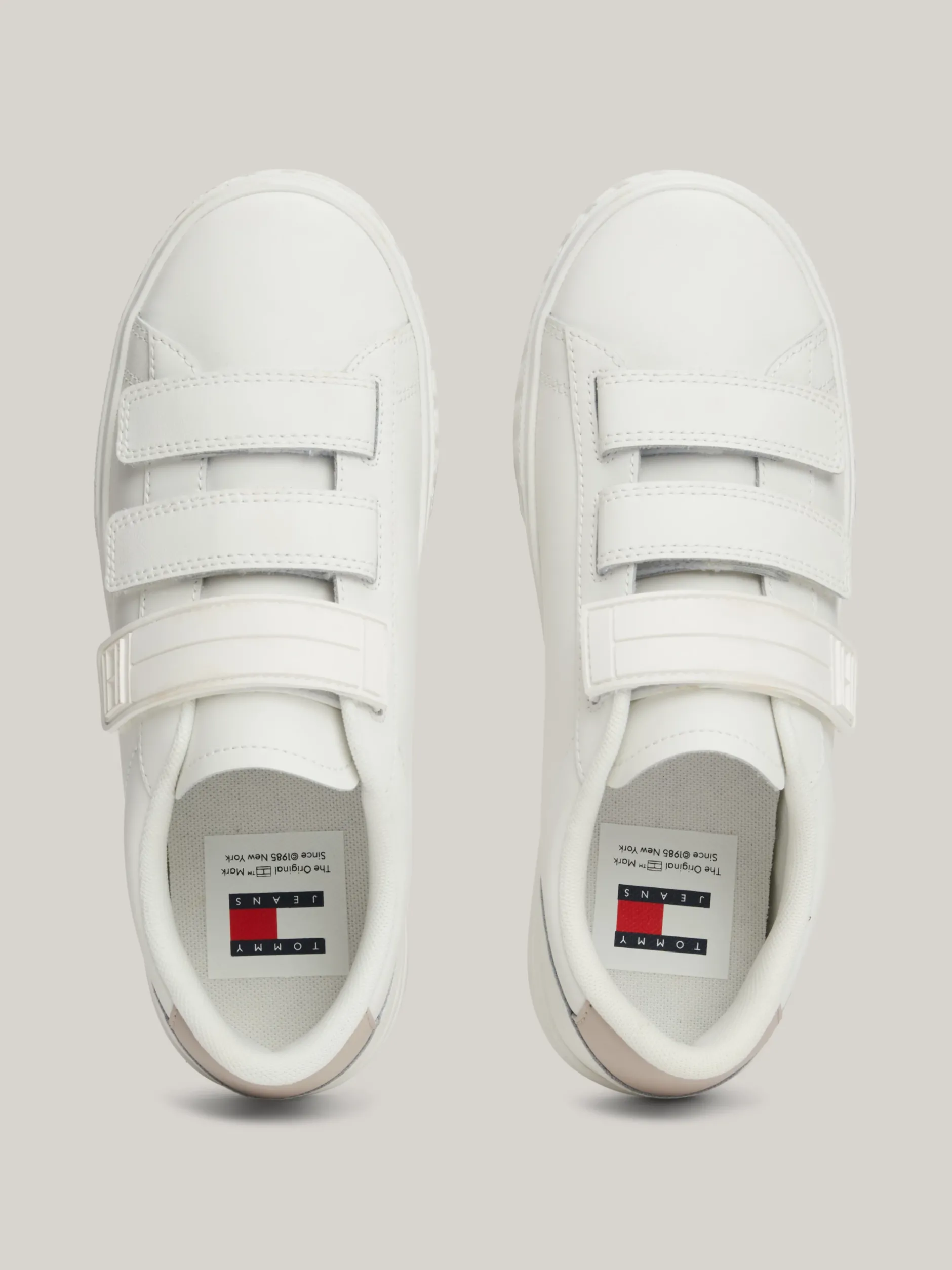 Sneakersy*Tommy Hilfiger Skórzane Buty Sportowe Z Zapięciem Na Rzepy DRIFTY DUNES