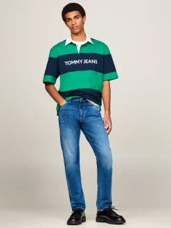 Buty Casual*Tommy Hilfiger Skórzane Buty Typu Derby Na Grubej Podeszwie BLACK