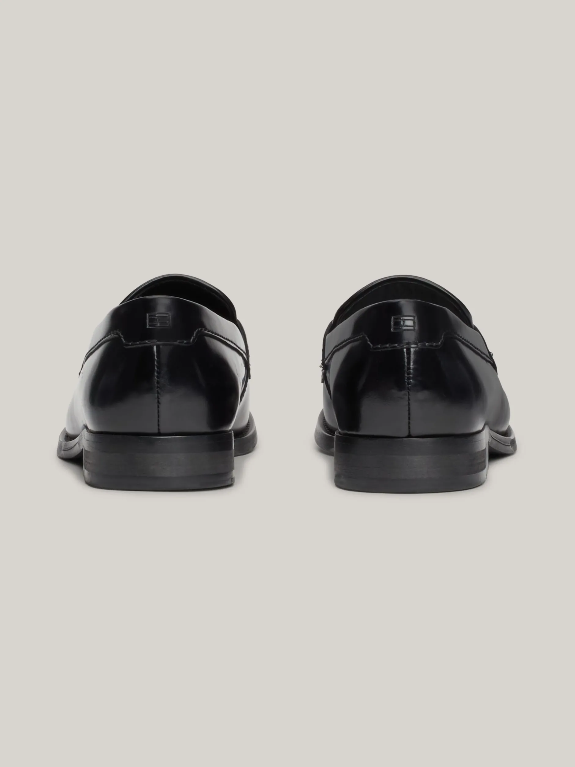 Buty Wizytowe|Mokasyny & Buty Żeglarskie*Tommy Hilfiger Skórzane Mokasyny BLACK