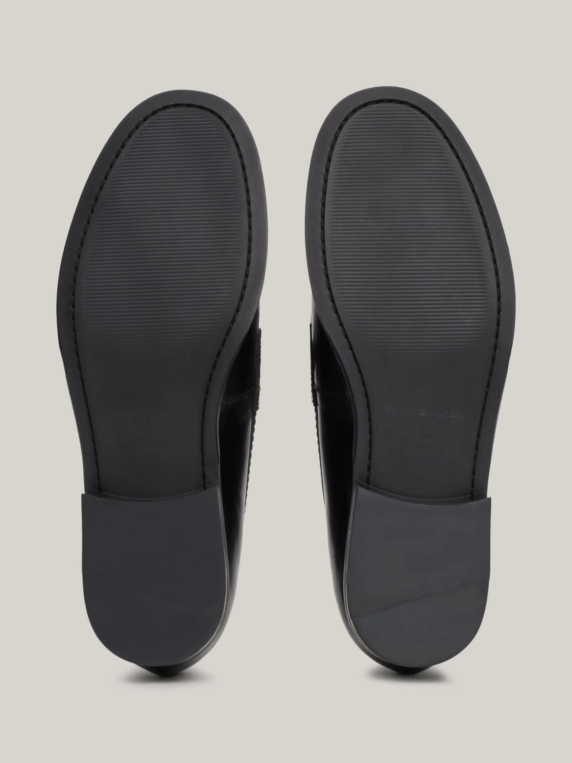 Buty Wizytowe|Mokasyny & Buty Żeglarskie*Tommy Hilfiger Skórzane Mokasyny BLACK