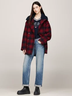 Chelsea Boots|Botki*Tommy Hilfiger Skórzane Sztyblety Na Płaskiej Platformie BLACK