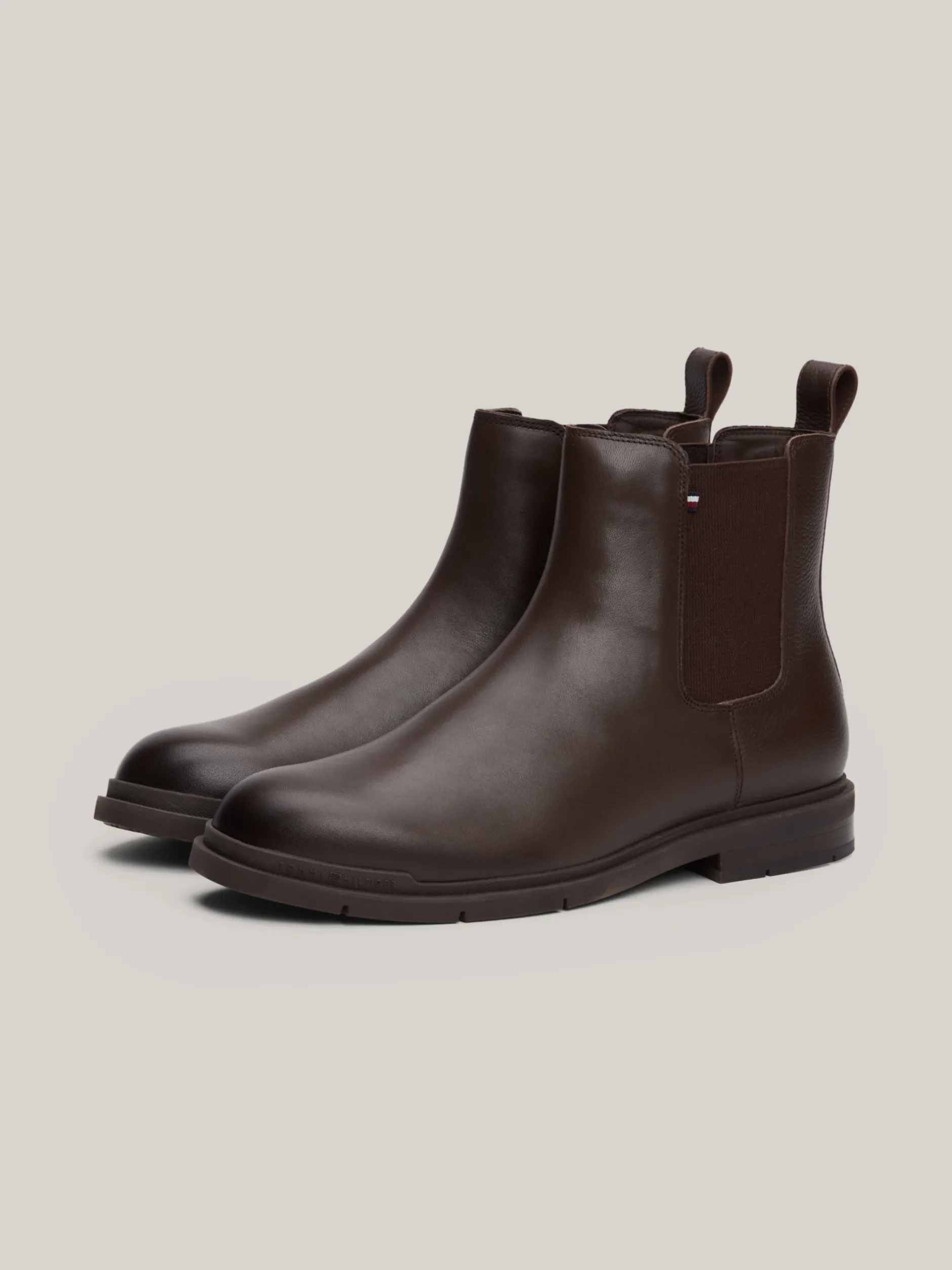 Sztyblety|Buty*Tommy Hilfiger Skórzane Sztyblety Z Ciepłą Wyściółką COCOA