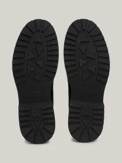 Sztyblety|Buty*Tommy Hilfiger Skórzane Sztyblety Z Protektorem BLACK