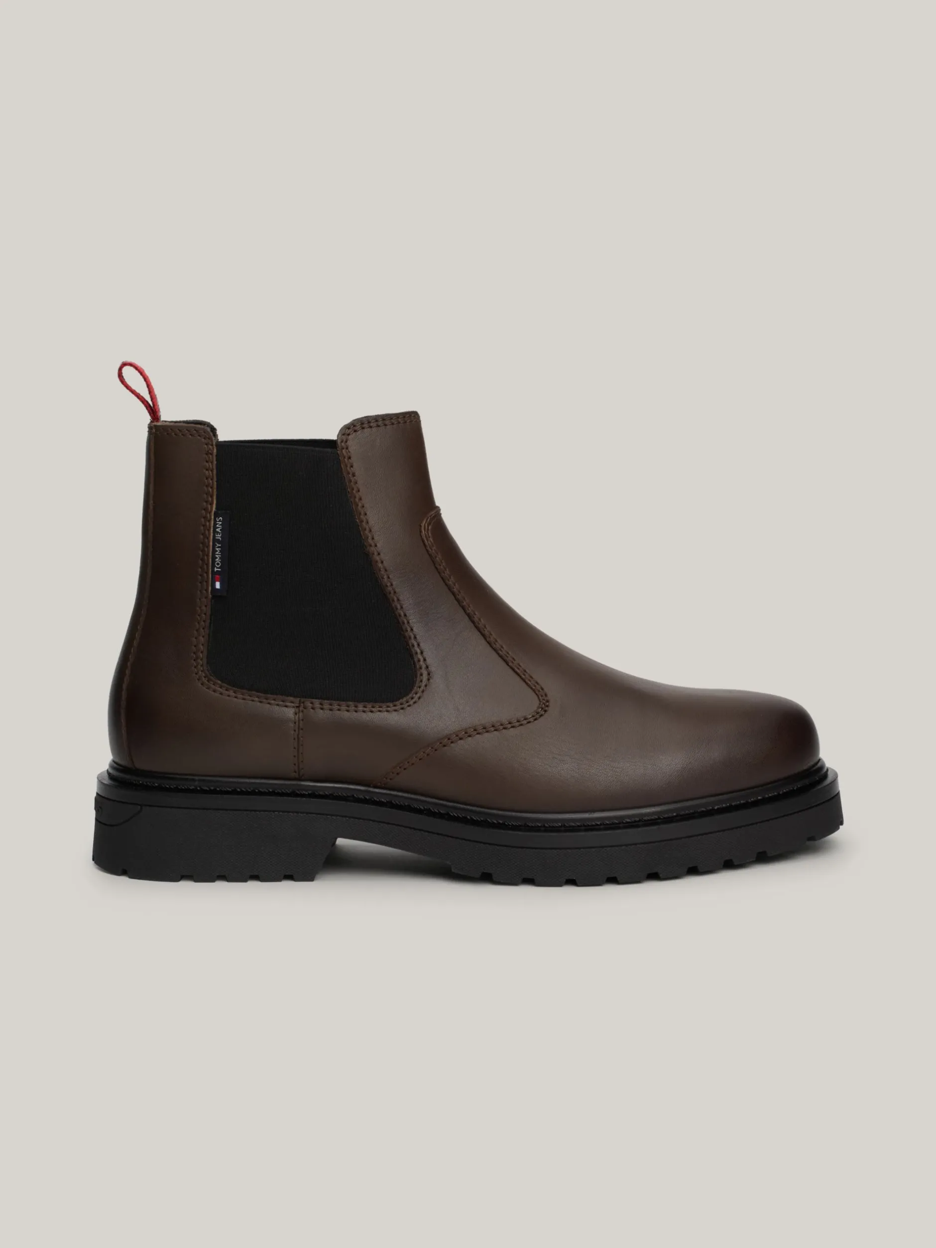 Sztyblety|Buty*Tommy Hilfiger Skórzane Sztyblety Z Protektorem VELVET BROWN