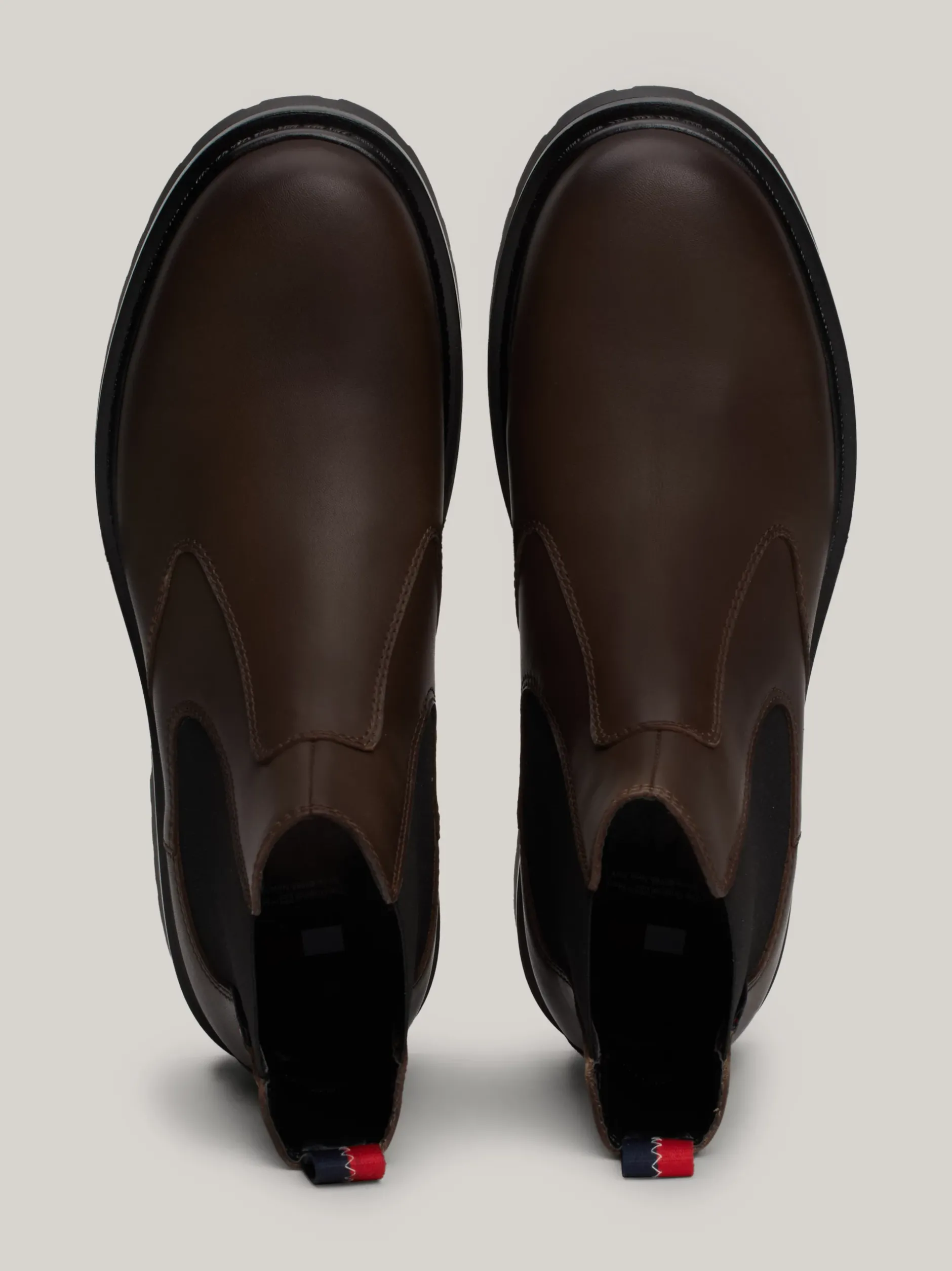 Sztyblety|Buty*Tommy Hilfiger Skórzane Sztyblety Z Protektorem VELVET BROWN