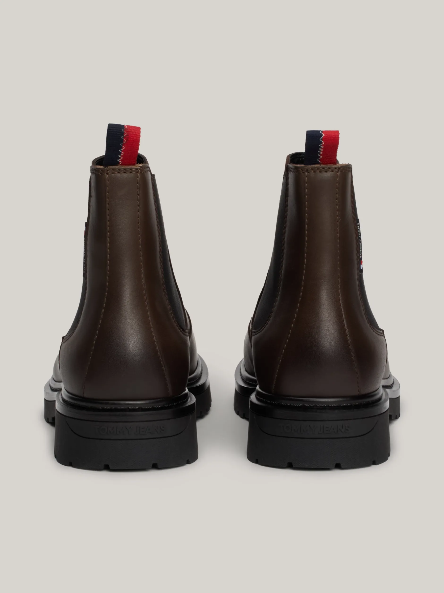 Sztyblety|Buty*Tommy Hilfiger Skórzane Sztyblety Z Protektorem VELVET BROWN