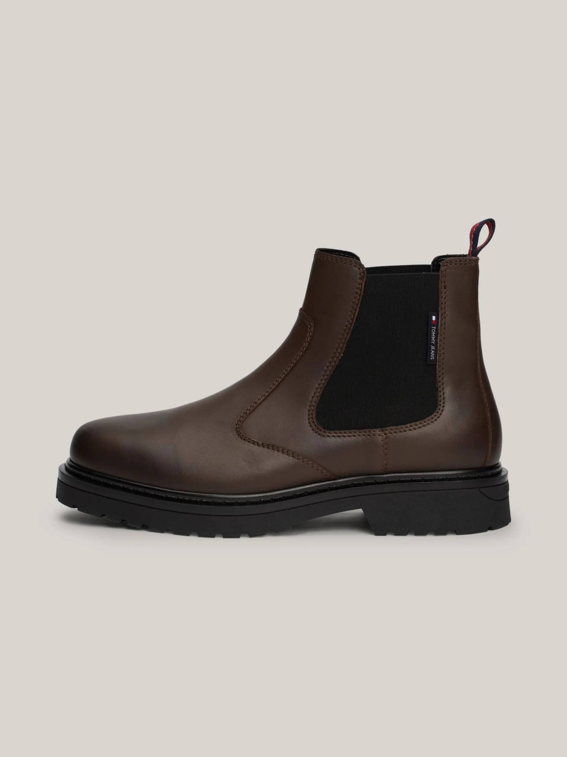 Sztyblety|Buty*Tommy Hilfiger Skórzane Sztyblety Z Protektorem VELVET BROWN