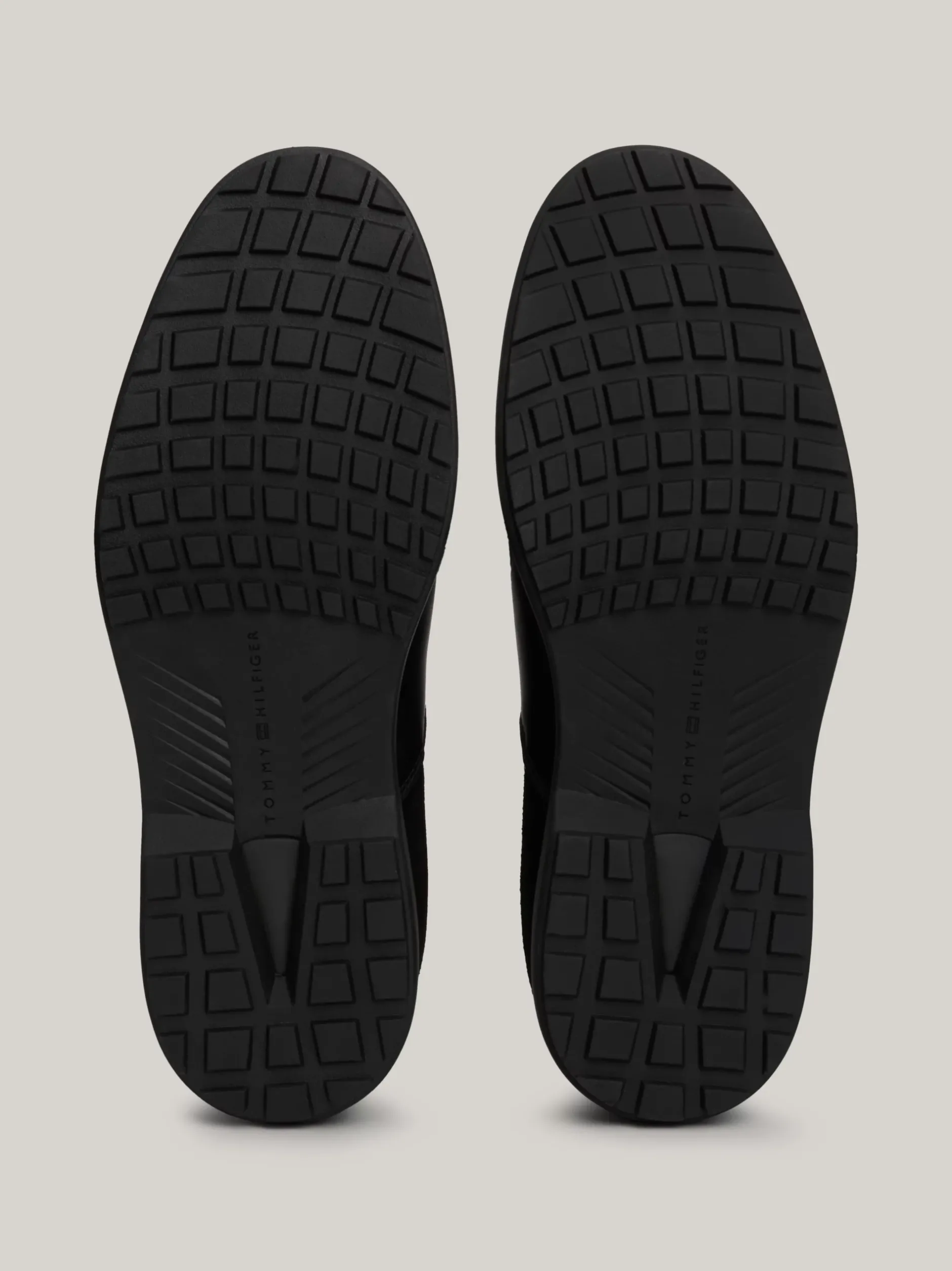 Sztyblety|Buty*Tommy Hilfiger Skórzane Sztyblety Z Protektorem BLACK