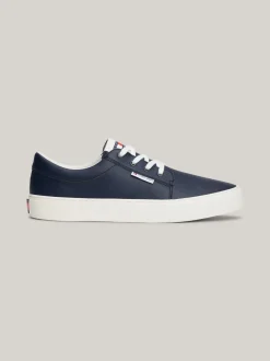 Sneakersy*Tommy Hilfiger Skórzane Tenisówki Skater Essential DARK NIGHT NAVY