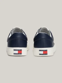 Sneakersy*Tommy Hilfiger Skórzane Tenisówki Skater Essential DARK NIGHT NAVY
